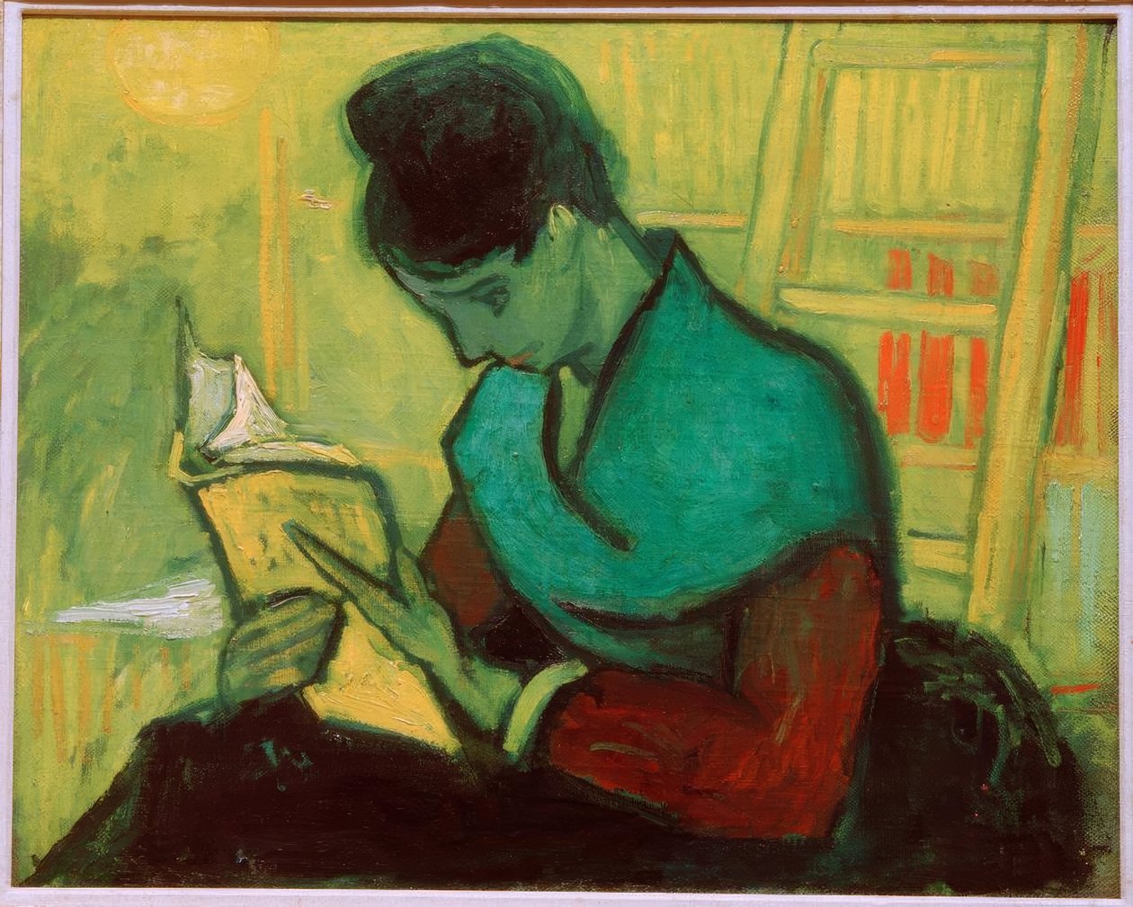 Um leitor de romances de Vincent van Gogh