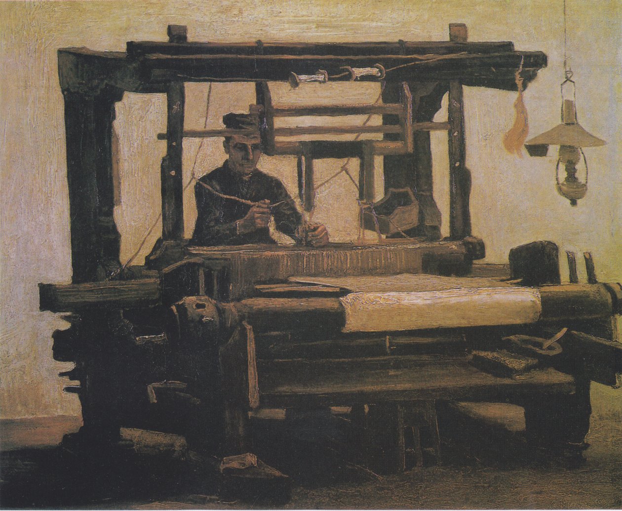 Weber am Webstuhl de Vincent van Gogh