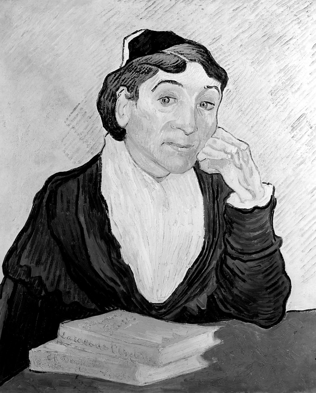 Mulher de Arles, 1890 (ver também 18948) de Vincent van Gogh