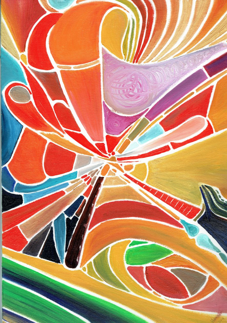 Alliduquotalion, 2016, (óleo sobre tela) de Vincent Alexander Booth
