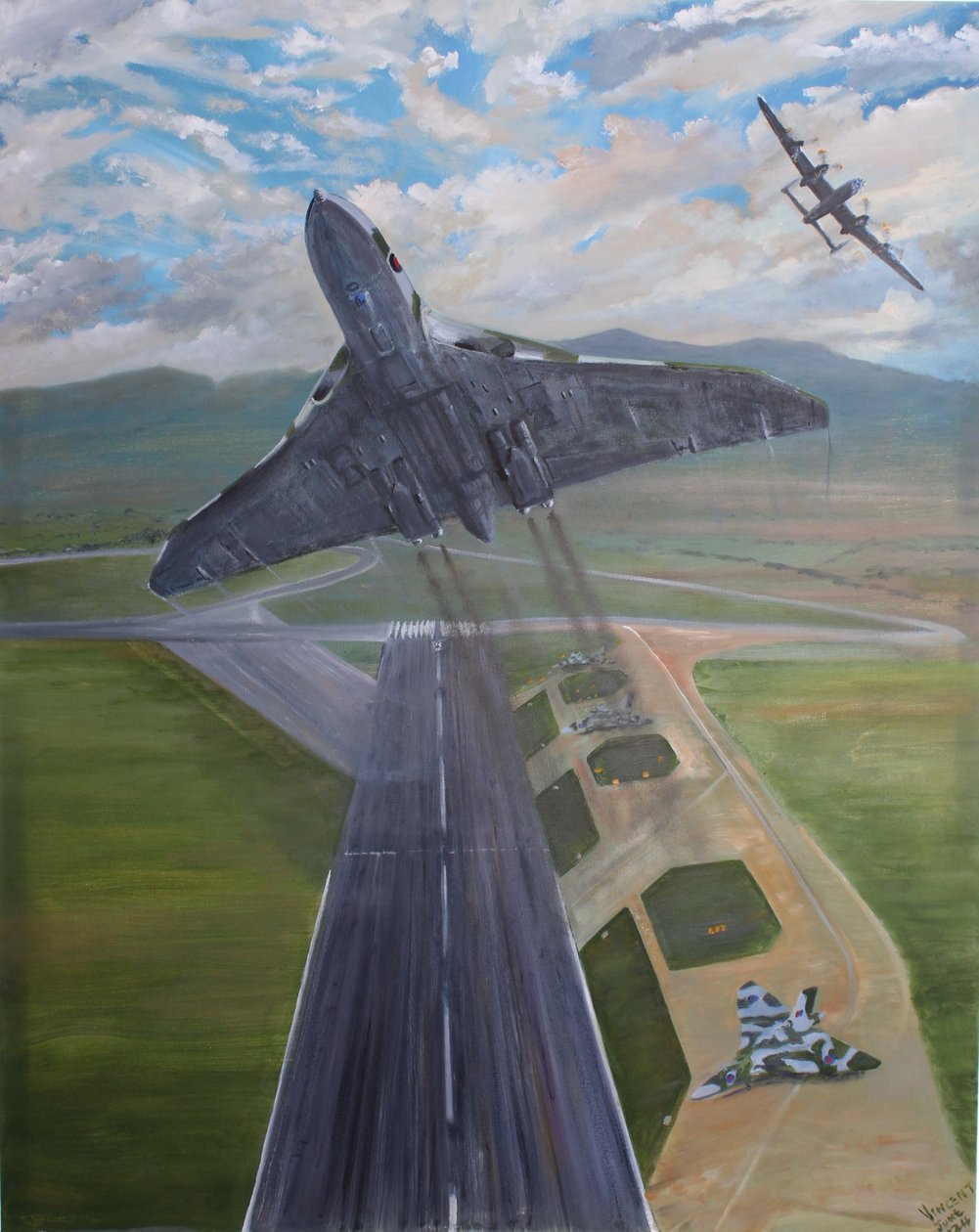 Avro Legends, 2024 (óleo sobre tela) de Vincent Alexander Booth