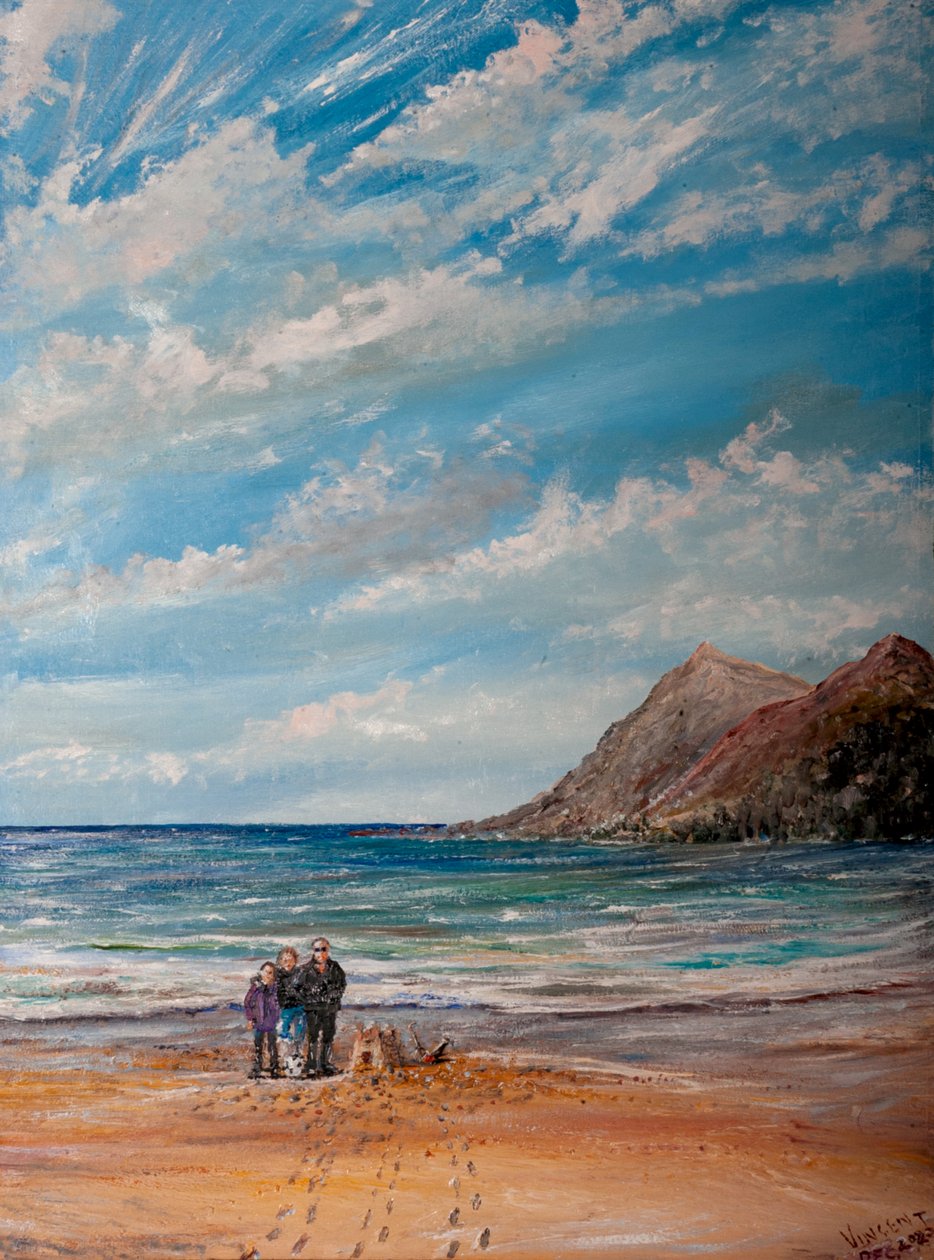 Praia, 2020 de Vincent Alexander Booth
