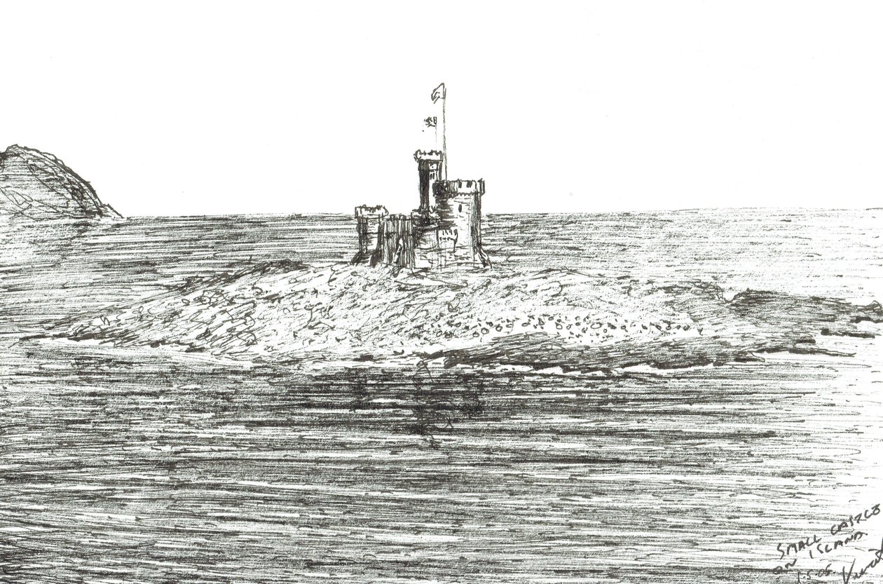 Porto da Ilha do Castelo de Man, 2005 de Vincent Alexander Booth