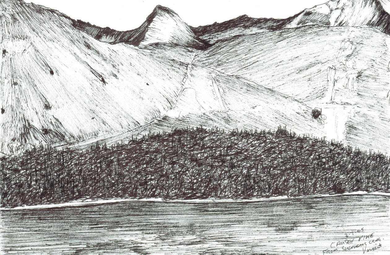 Causey Pike, 2005 de Vincent Alexander Booth