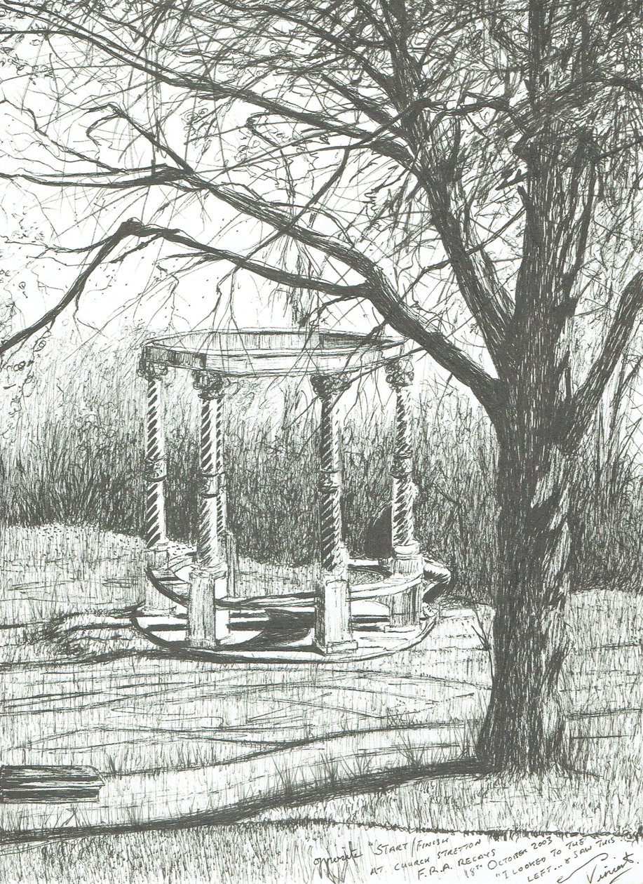 Igreja Stretton, depois dos relés de Fell, 2003 de Vincent Alexander Booth