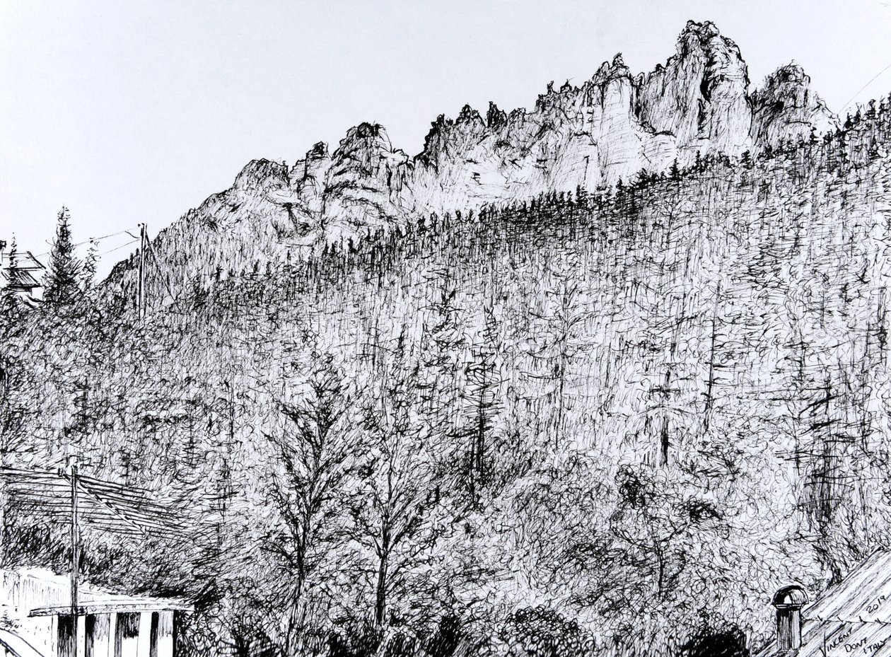 Dolomitas da varanda em Dont Itália 2019 de Vincent Alexander Booth