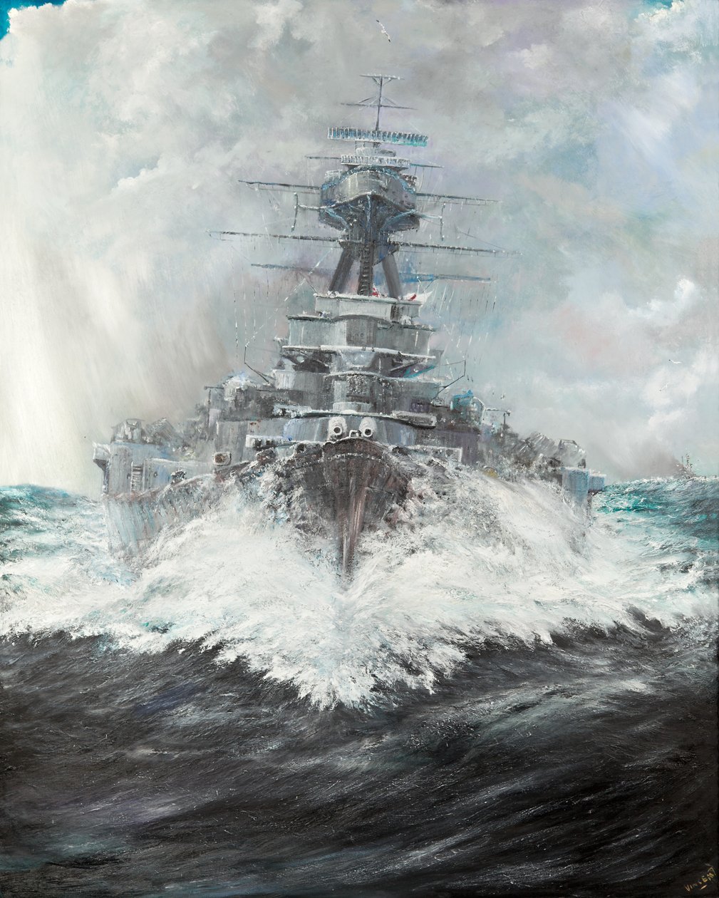 HMS Hood (2), 2016, de Vincent Alexander Booth