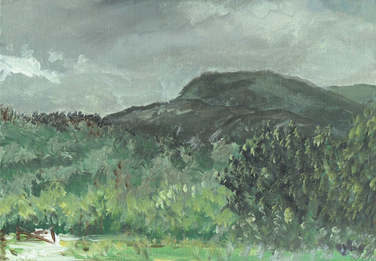 Colinas em Creag Dhugh, 2006 de Vincent Alexander Booth