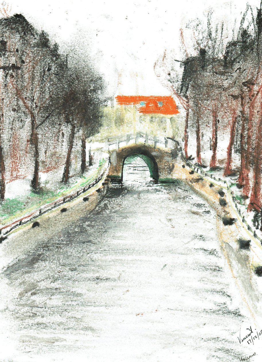 Holanda,vista canal, 2005 de Vincent Alexander Booth