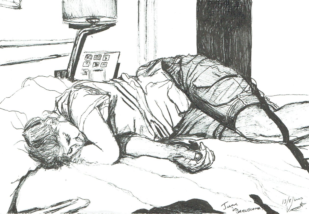 Jane a dormir em Barcelona, 2002 de Vincent Alexander Booth