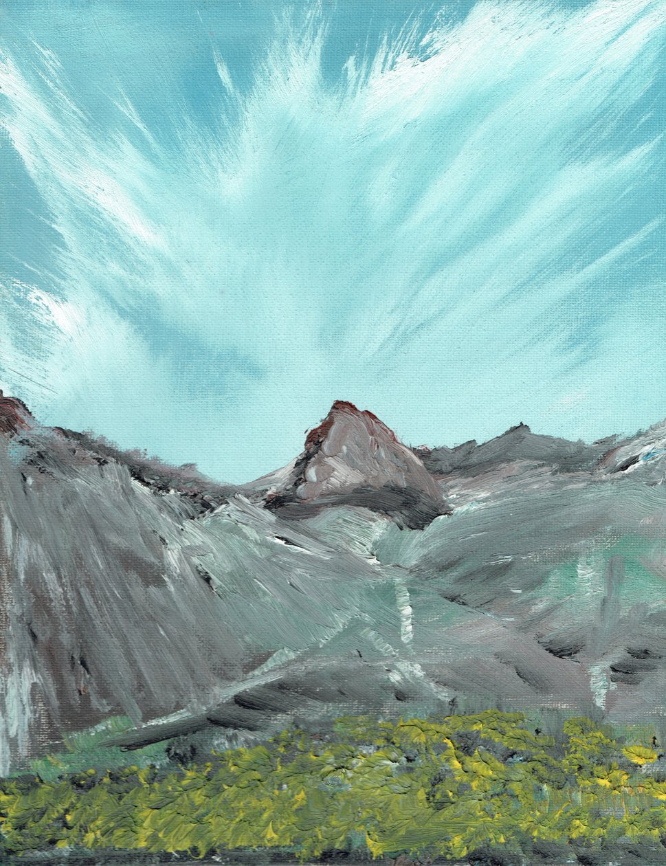 Lakeland Hills, 2010, (acrílico sobre tela) de Vincent Alexander Booth