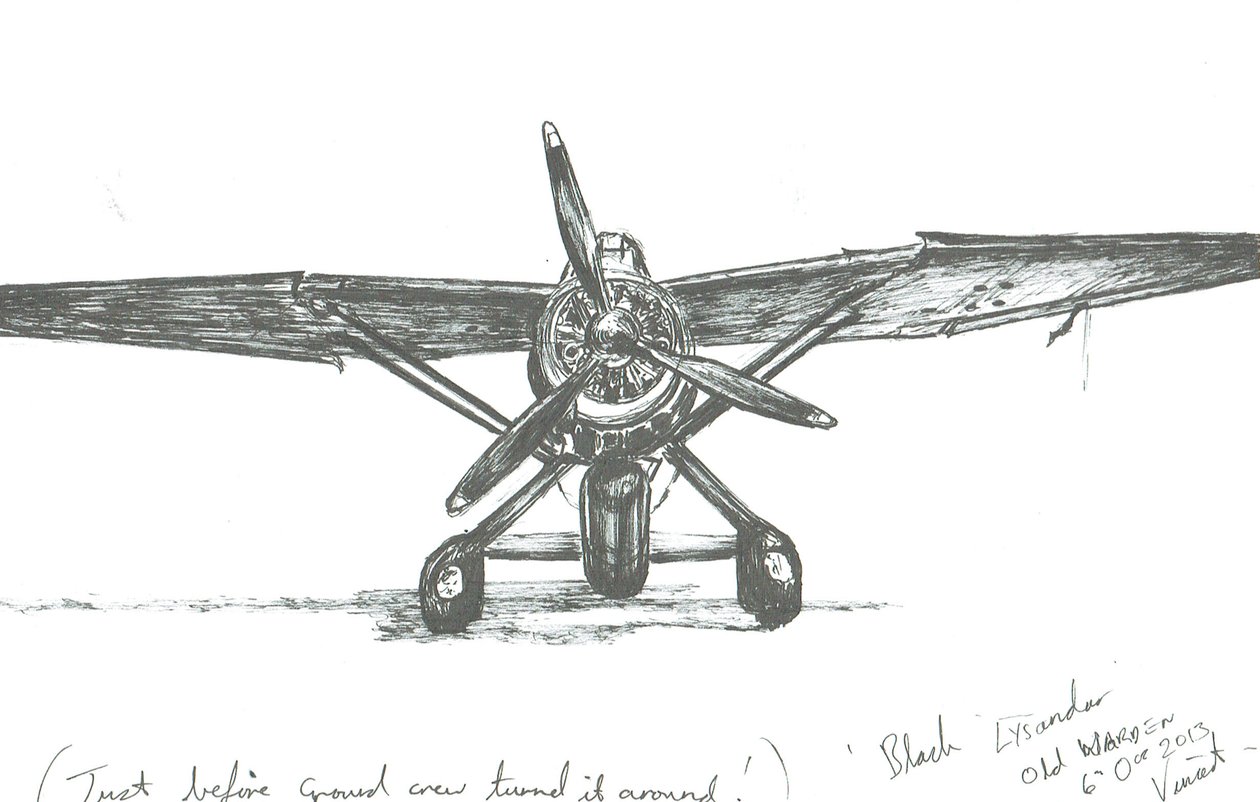 Lysander na Old Warden, 2012 de Vincent Alexander Booth