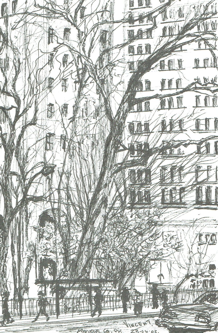 Madison Square Park New York, 2003 de Vincent Alexander Booth