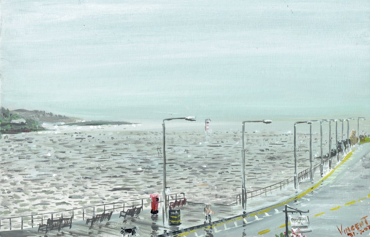Oban Scotland, 2007, (acrílico sobre tela) de Vincent Alexander Booth