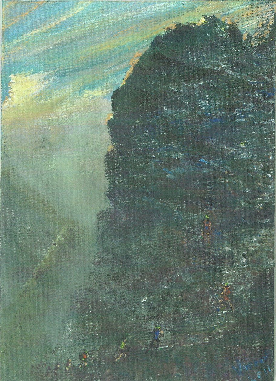 Subida rochosa à montanha, 2011 de Vincent Alexander Booth