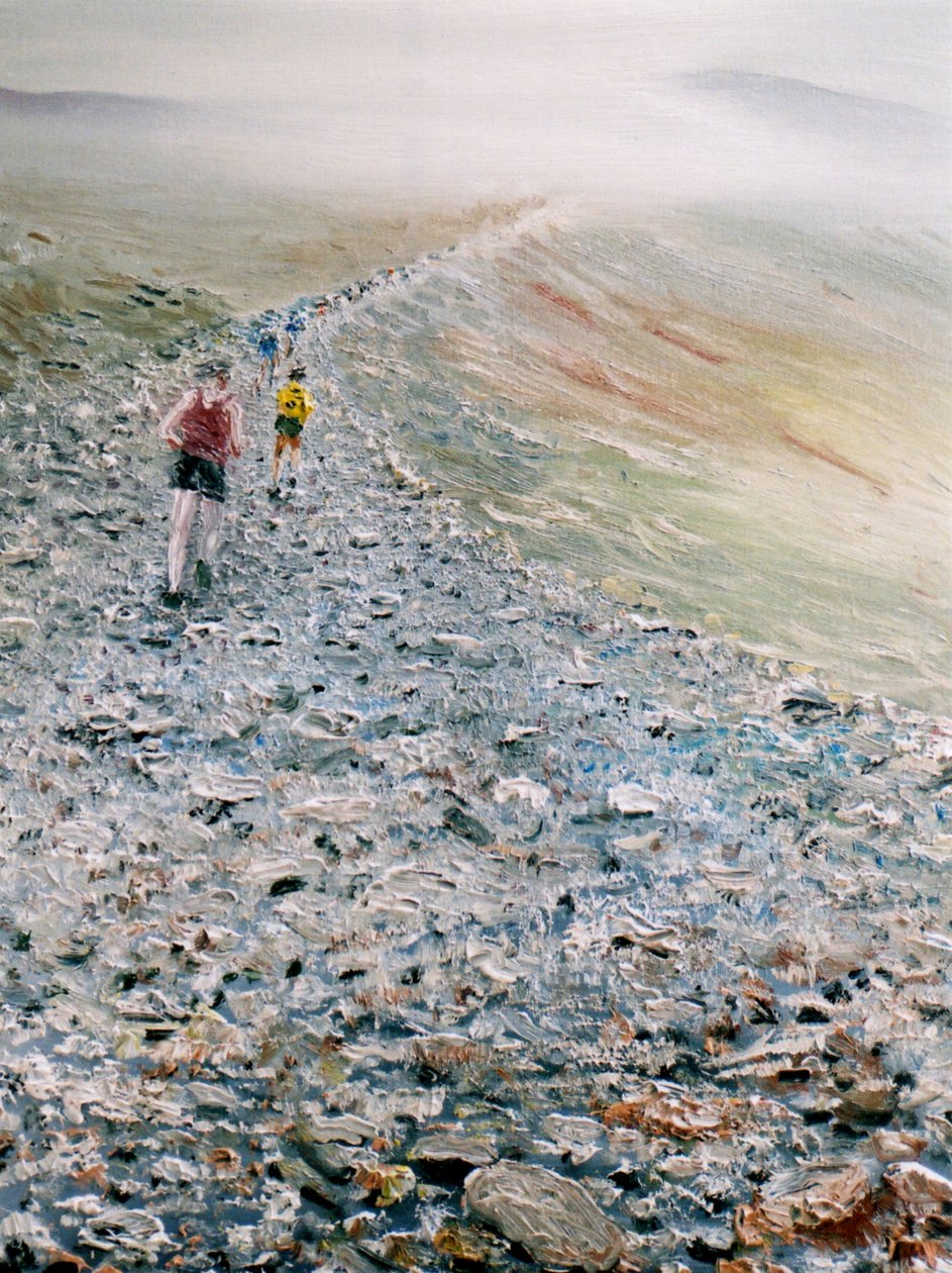 Correr até Snowdon, 2014 de Vincent Alexander Booth