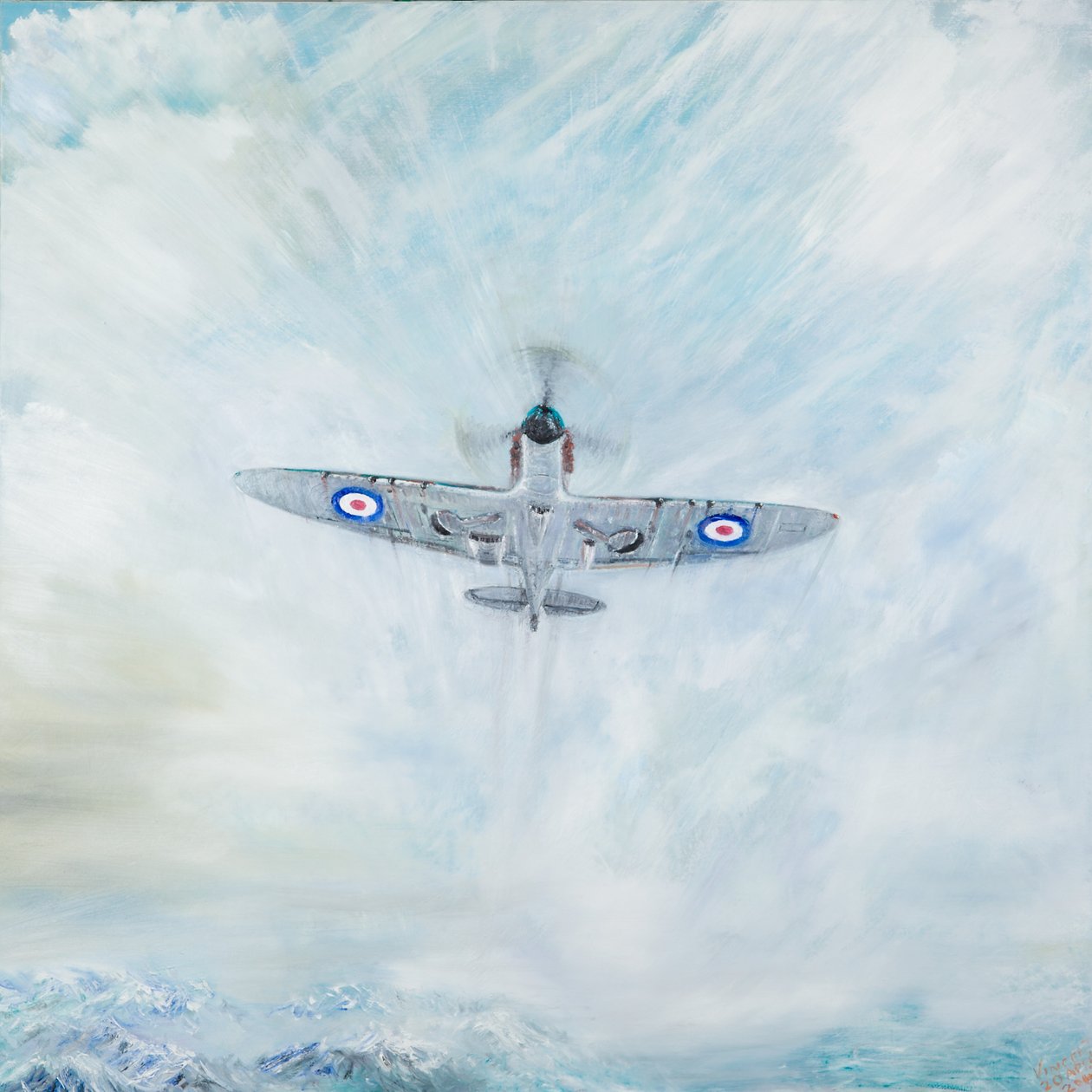 Spitfire Ace of Spades, 2016, de Vincent Alexander Booth