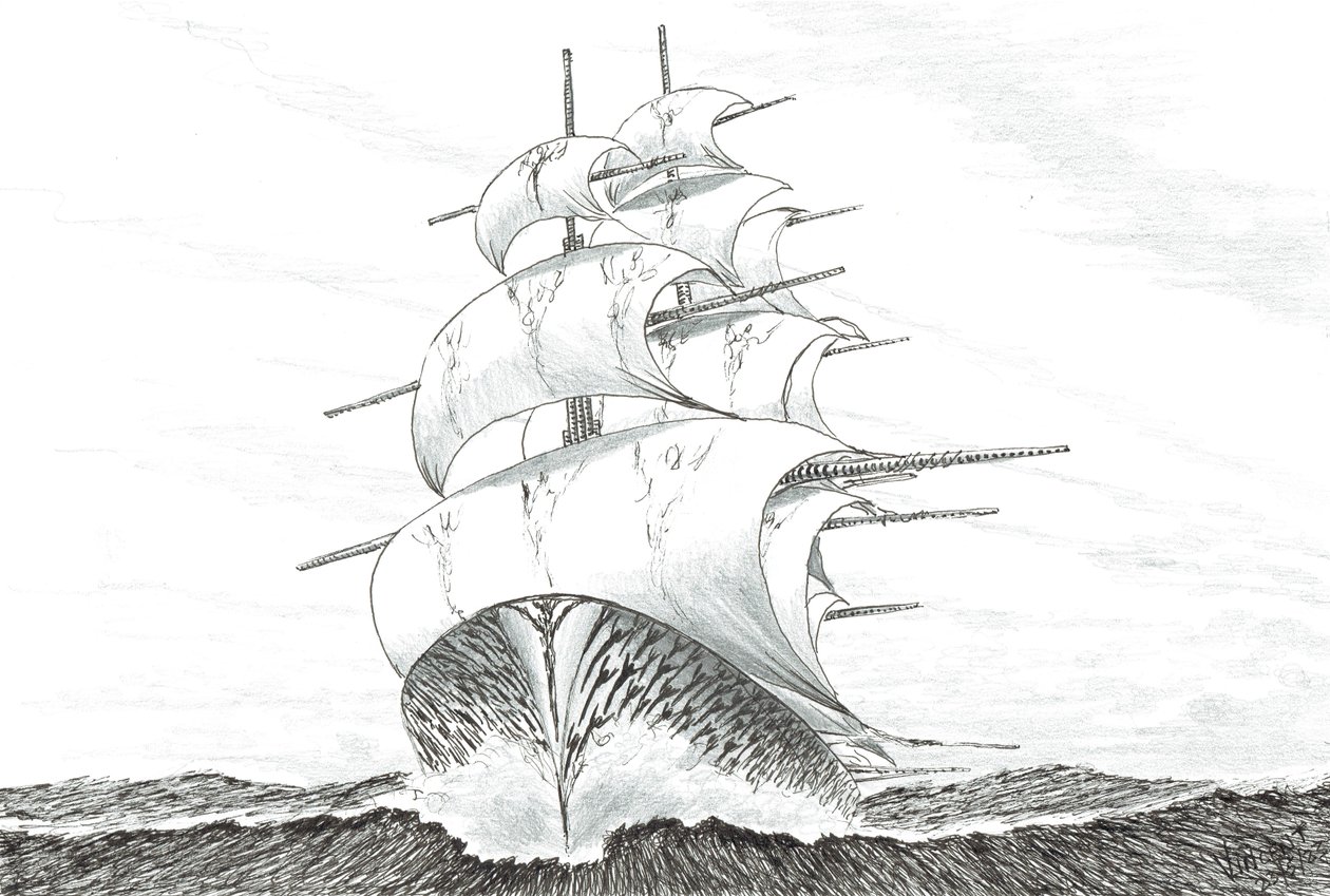 Criadores de tempestades Block Island Sound, 2023 de Vincent Alexander Booth