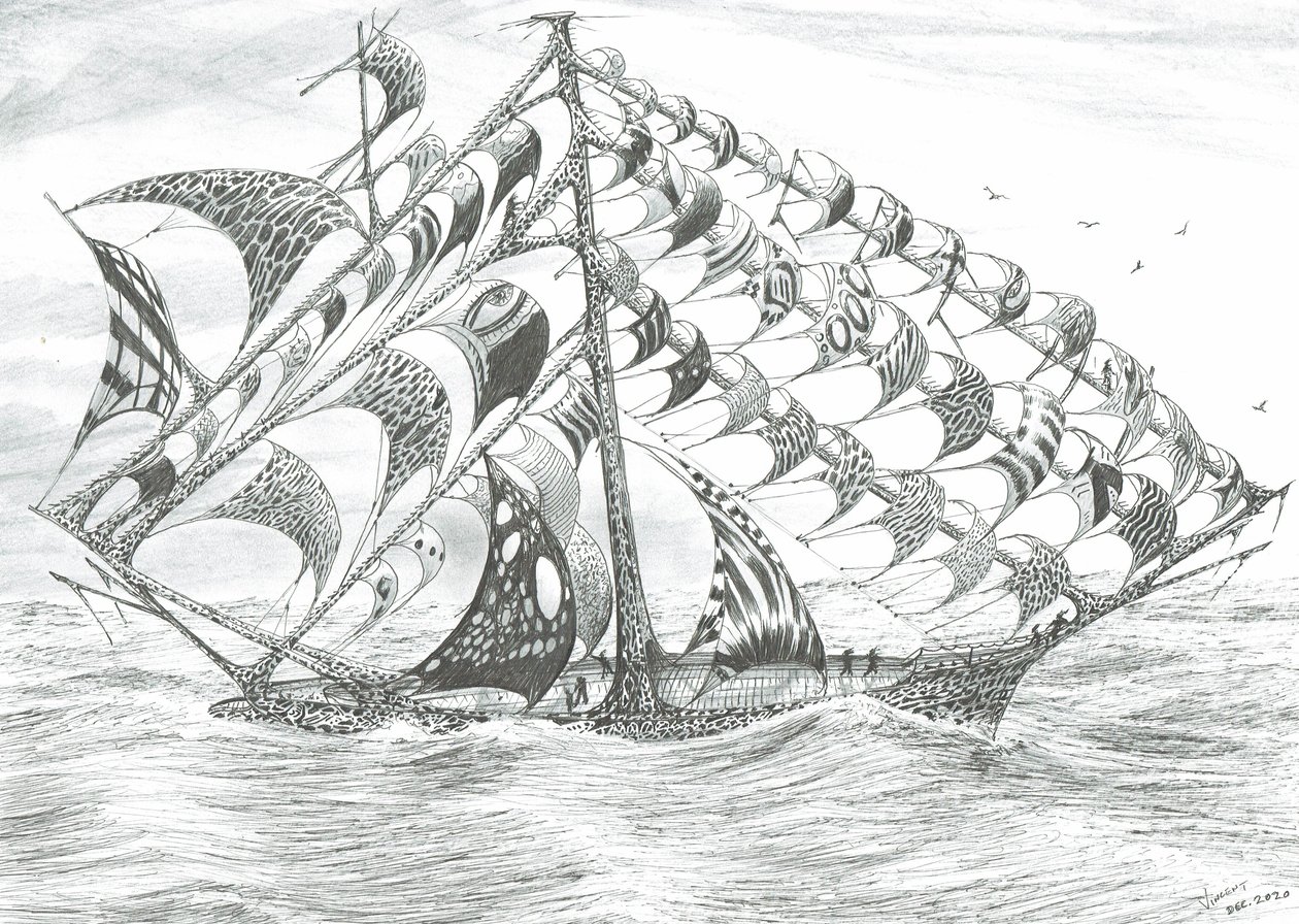 Storm Creators Labrador Sea, 2020 de Vincent Alexander Booth