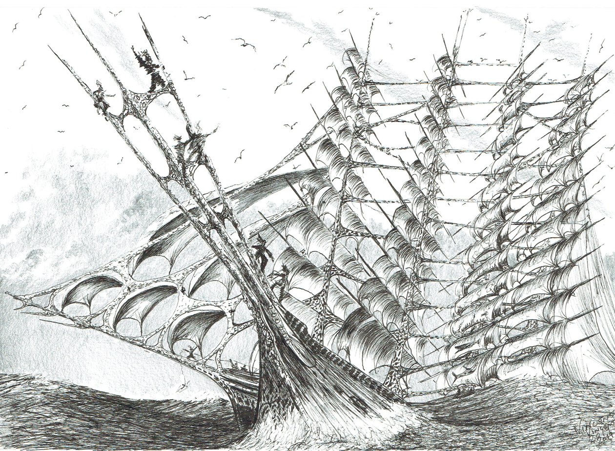 Storm Creators Rescue Yellow Sea, 2019 de Vincent Alexander Booth