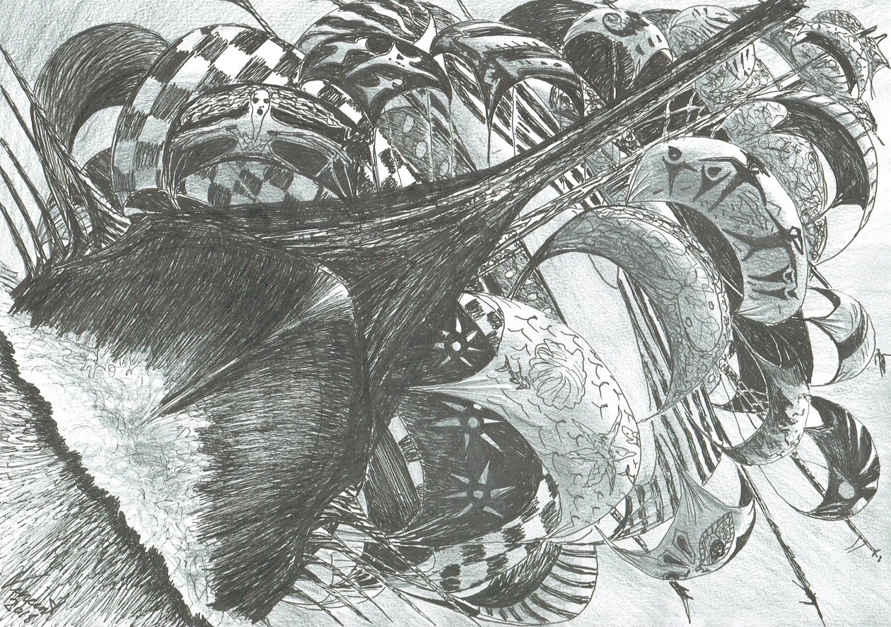 Criadores de tempestades Mar Adriático, 2018 de Vincent Alexander Booth