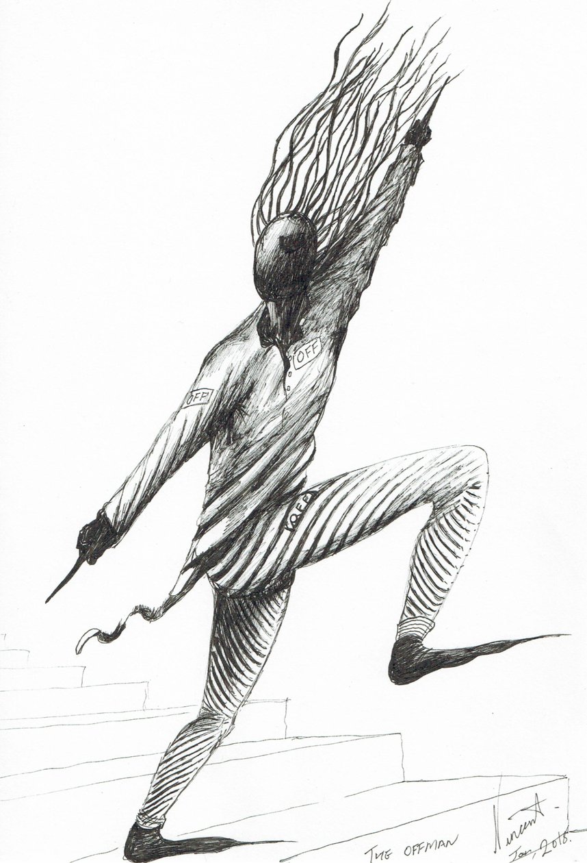 The OFF Man, 2018 de Vincent Alexander Booth