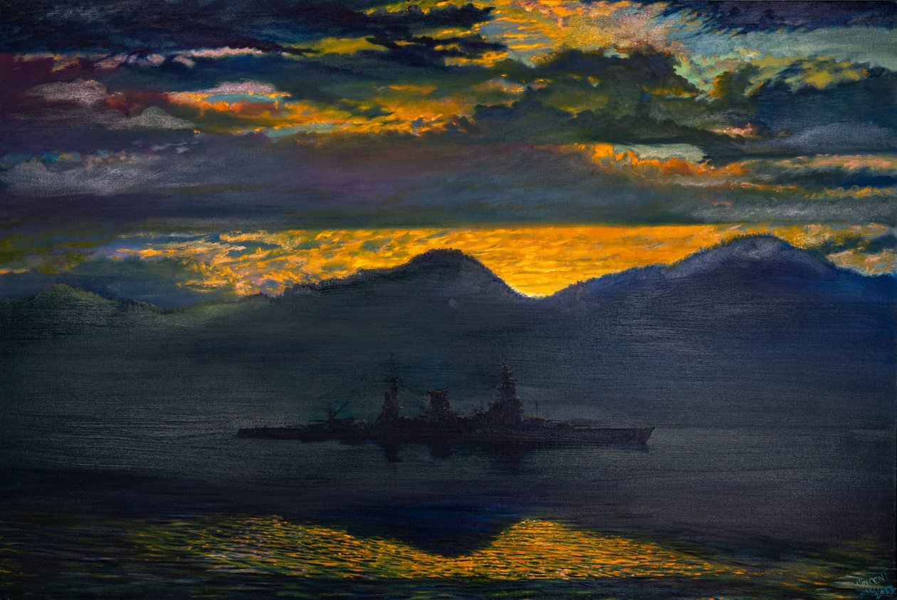O mistério do navio de guerra Mutsu, 2023 de Vincent Alexander Booth
