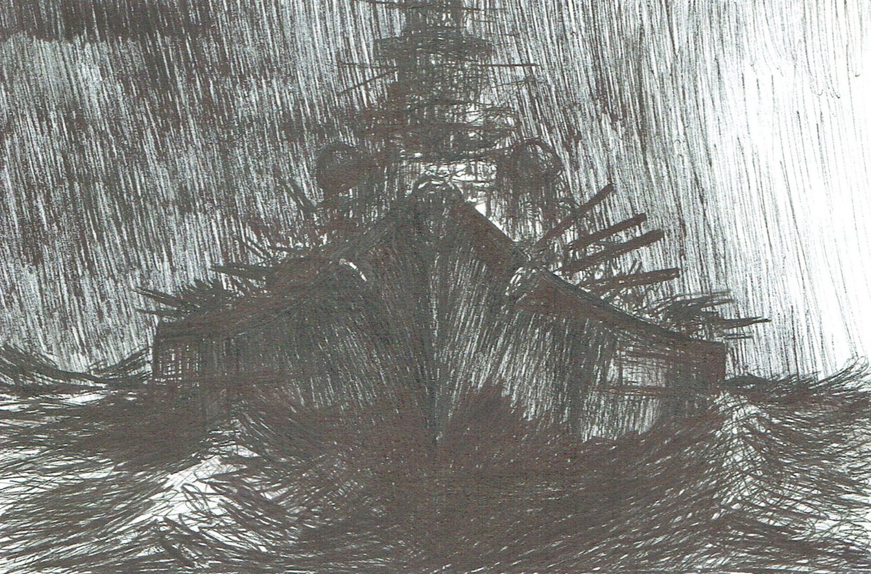 Tirpitz no tempo pesado 1942, 2004 de Vincent Alexander Booth