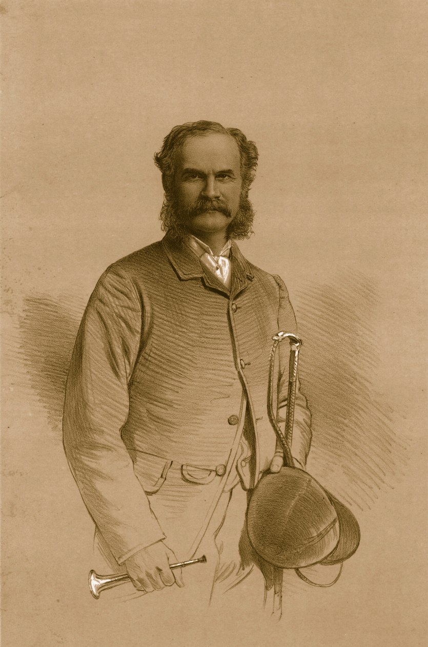 Tenente-Coronel AMCalvert, 1879. de Vincent Brooks Day and Son