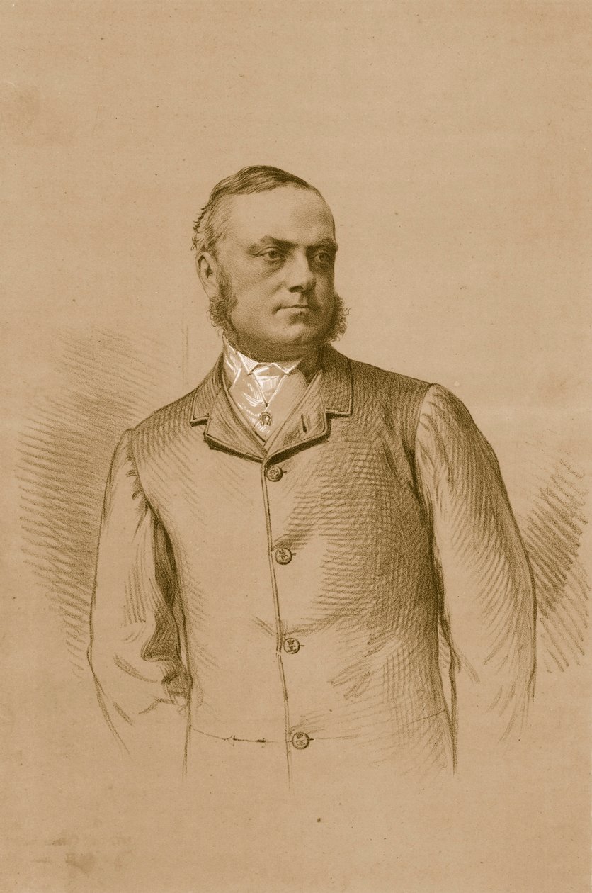 O Conde de Coventry, 1879. de Vincent Brooks Day and Son