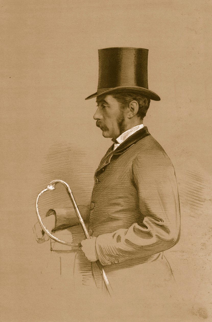 O conde de Zetland, 1879. de Vincent Brooks Day and Son