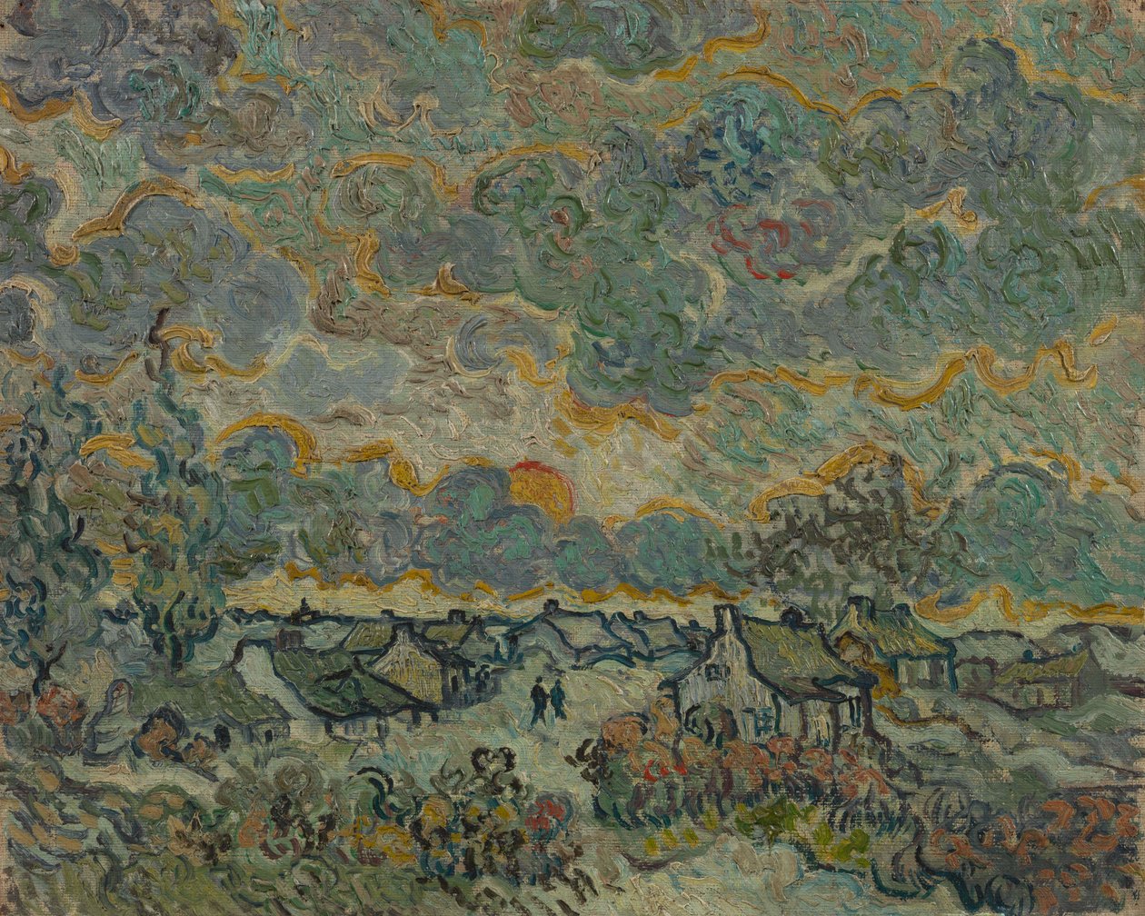 Reminiscência de Brabante, 1890. de Vincent van Gogh