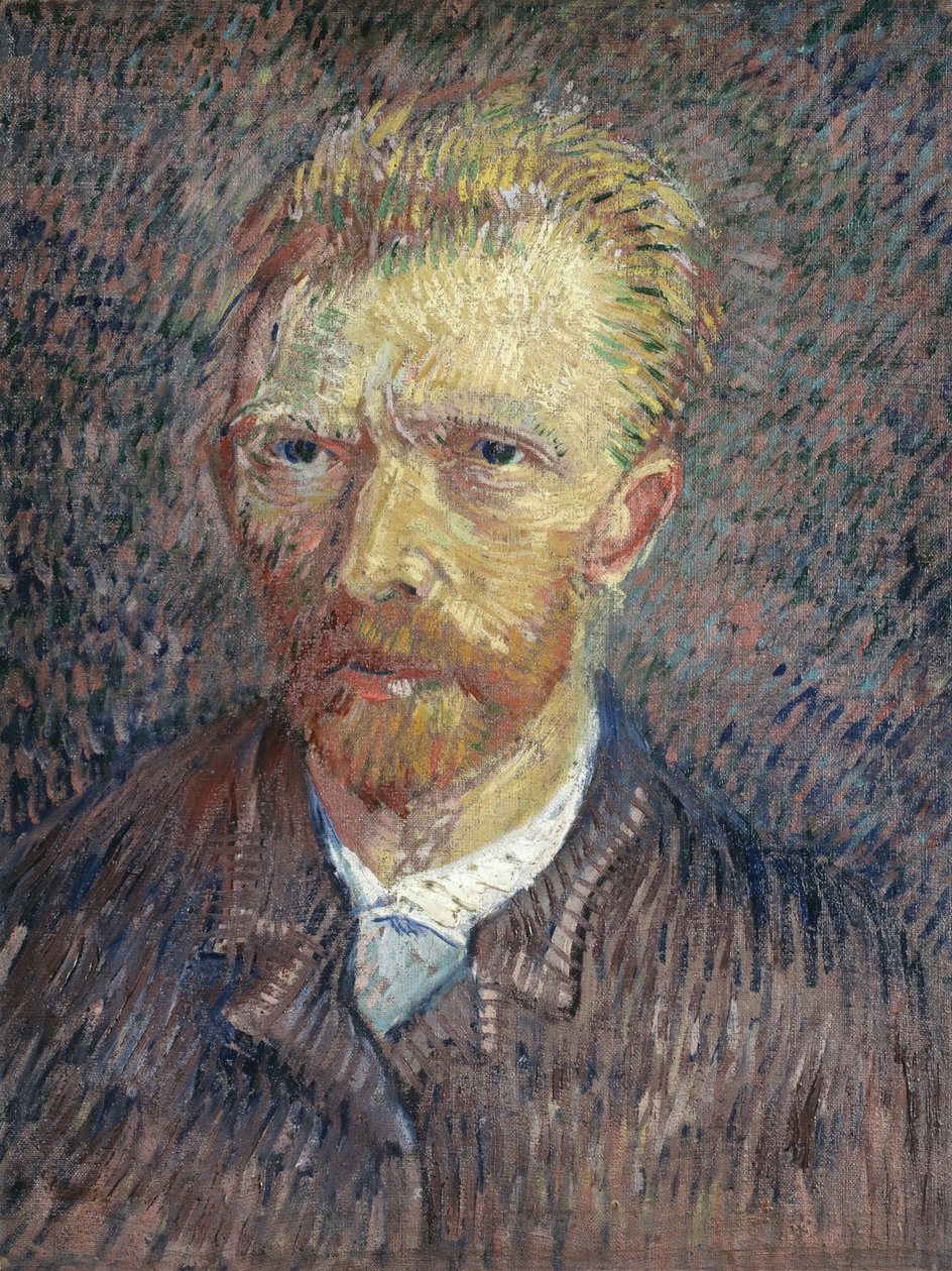 Auto-retrato, 1887-1888. de Vincent van Gogh