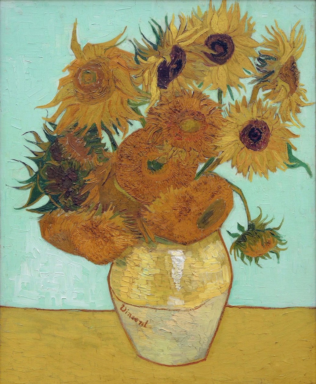Girassóis, 1888. de Vincent van Gogh