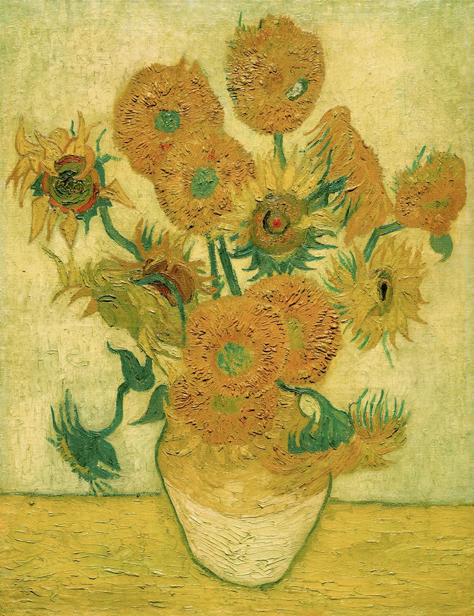Girassóis, 1889. de Vincent van Gogh