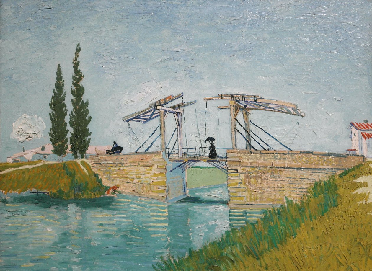 A ponte de Langlois Ponte de Langlois, 1888. de Vincent van Gogh