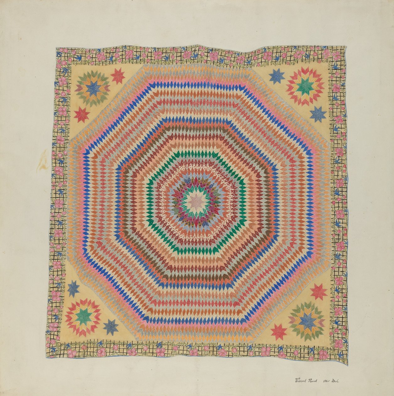 Colcha de retalhos de Vincent P. Rosel