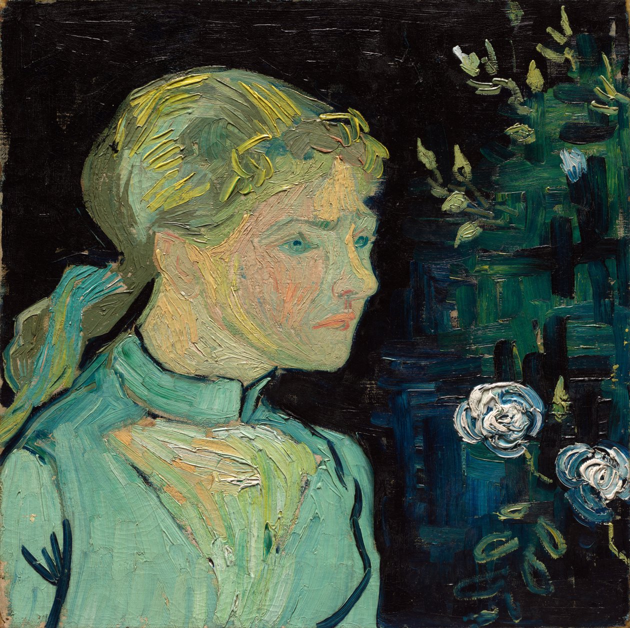 Adeline Ravoux, 1890. de Vincent van Gogh