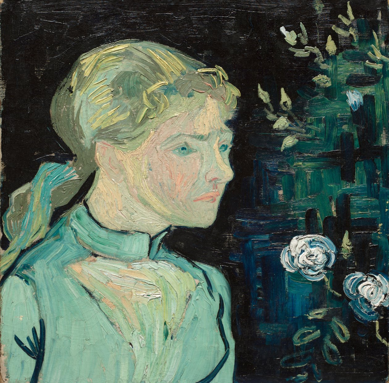 Adeline Ravoux, 1890 de Vincent van Gogh