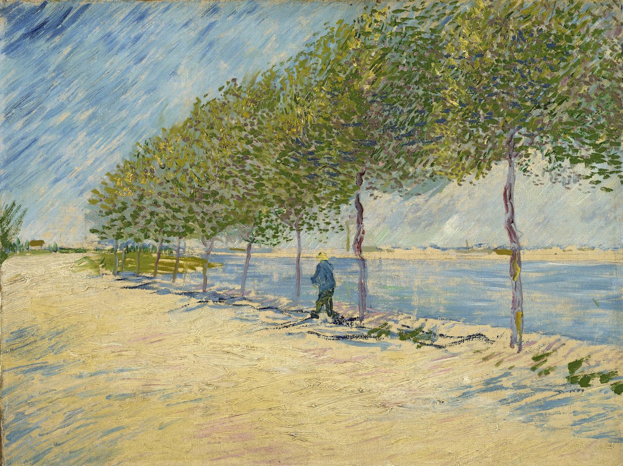 Ao longo do Sena de Vincent van Gogh