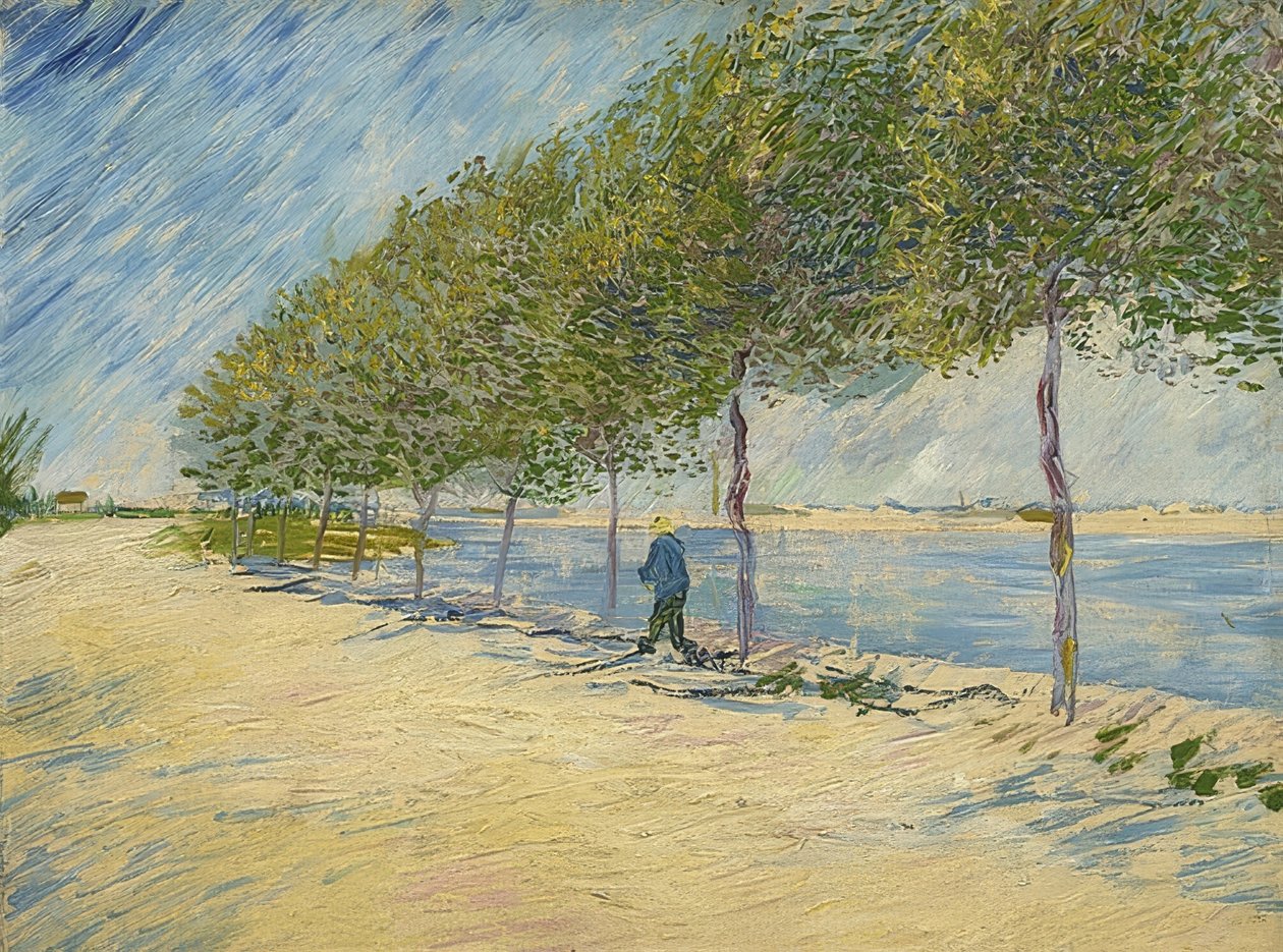 No Sena. 1887 de Vincent van Gogh