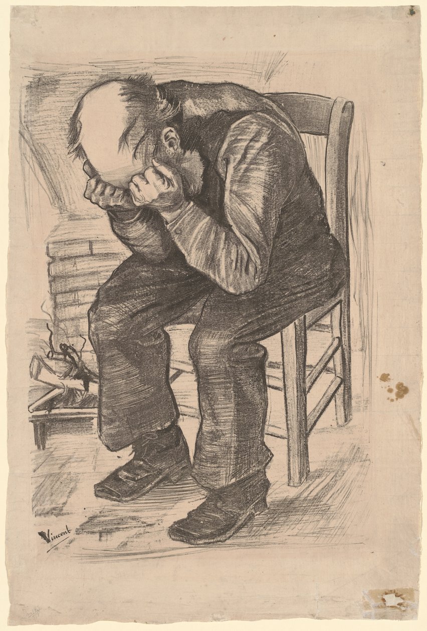 Às portas da eternidade de Vincent van Gogh