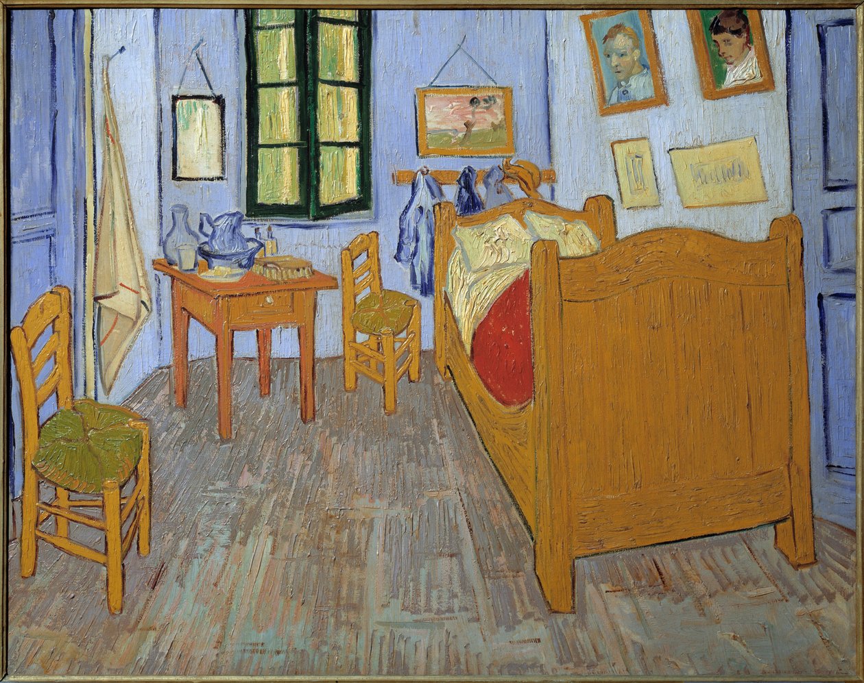 Quarto de dormir em Arles de Vincent van Gogh