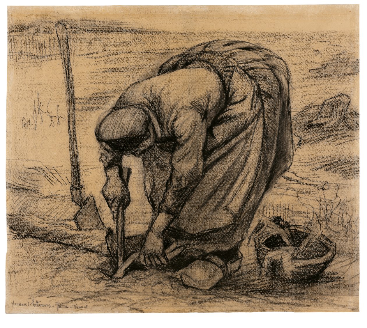 Plantador de canteiros de Vincent van Gogh