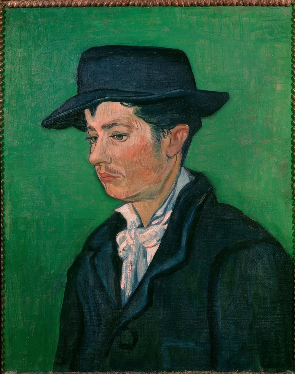 Retrato Armand Roulin de Vincent van Gogh