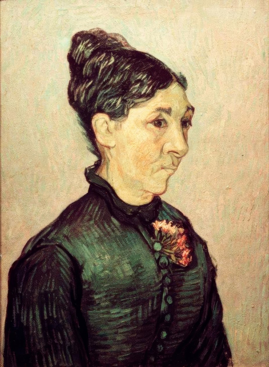 Retrato Madame Trabuc de Vincent van Gogh