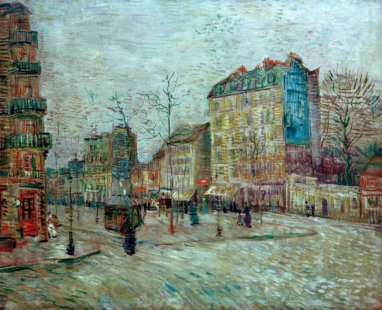 Boulevard de Clichy de Vincent van Gogh