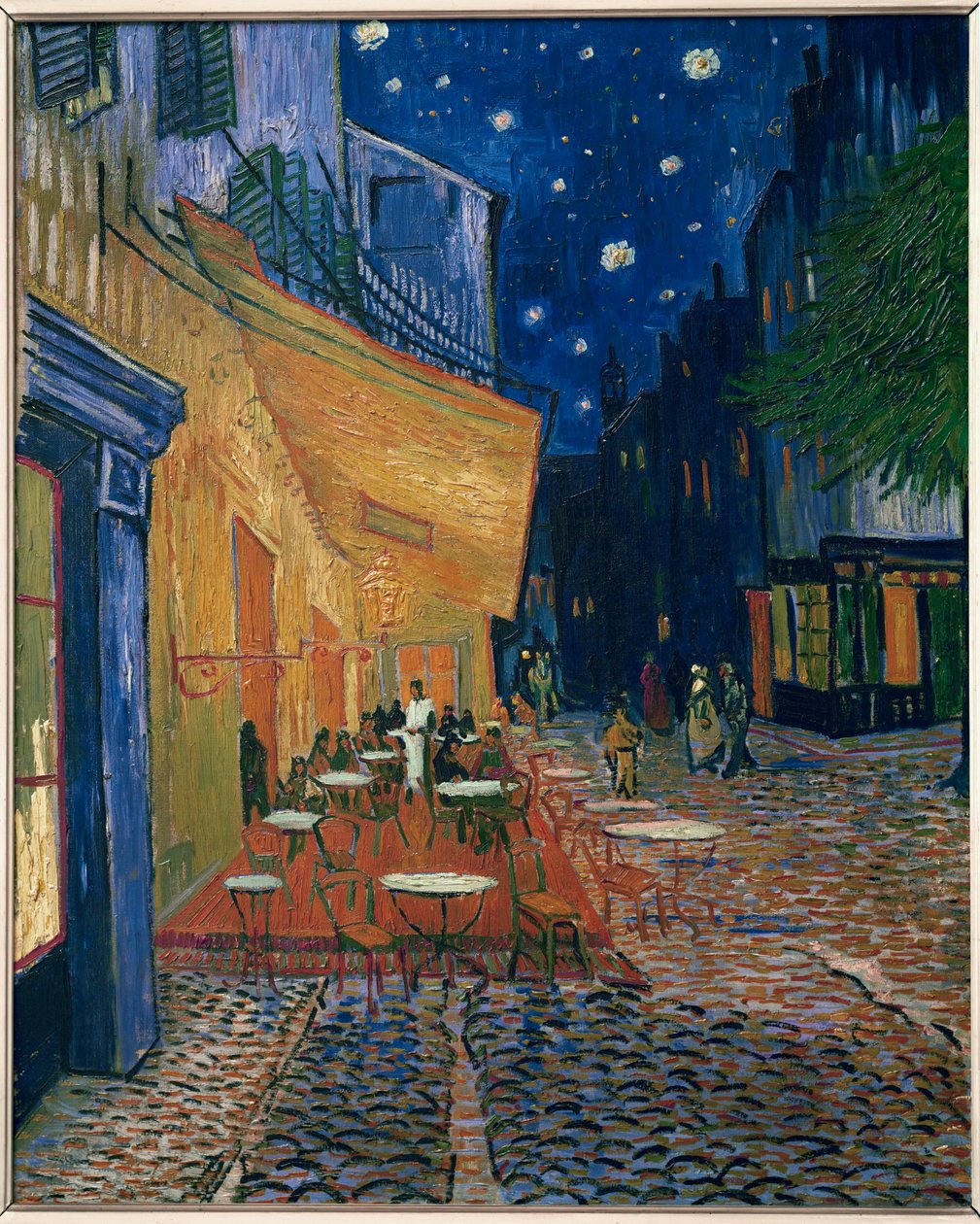 Café-terraço à noite (óleo sobre tela) de Vincent van Gogh