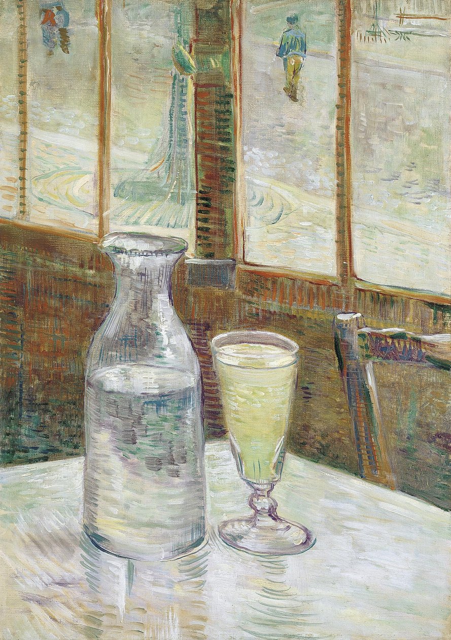 Mesa de café com absinto de Vincent van Gogh