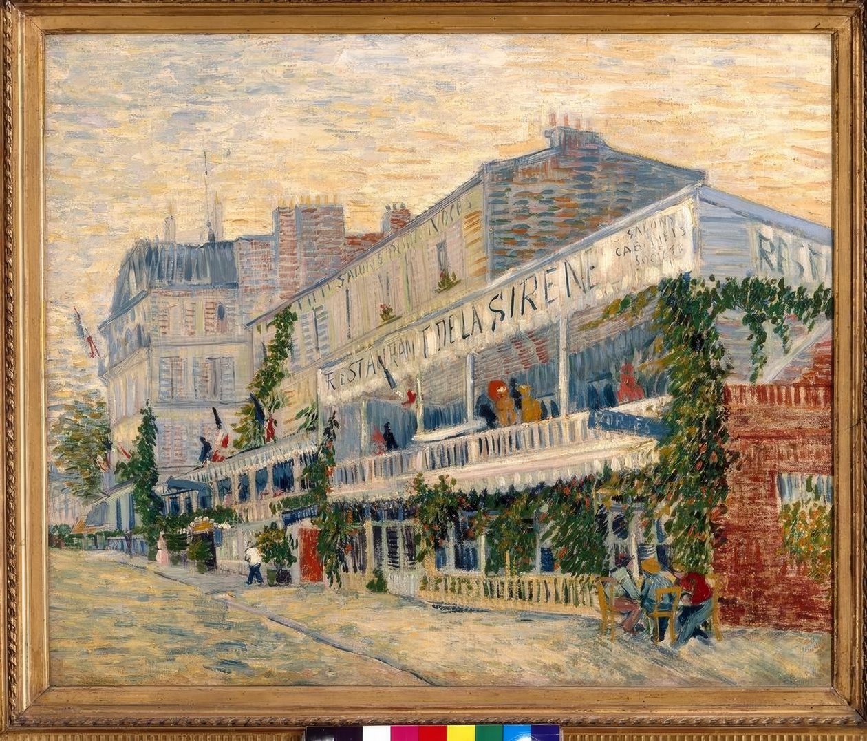 Das Restaurante da Sereia em Asnières de Vincent van Gogh